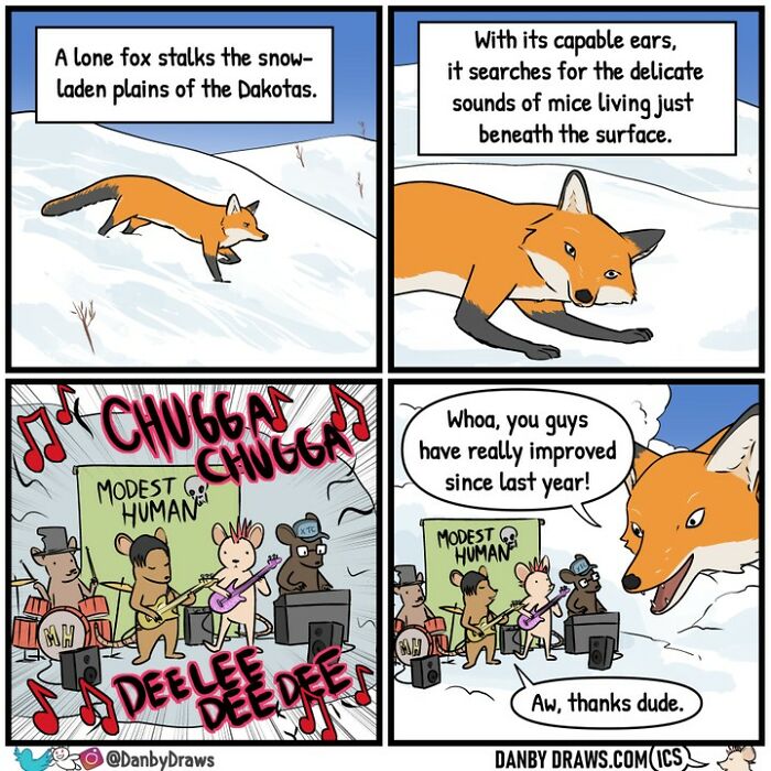Funny Surprising End Of A Comic About FOX