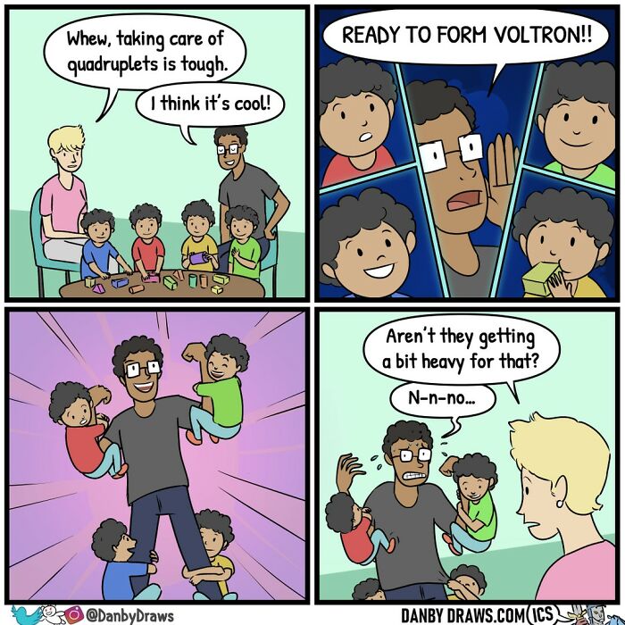 Funny Surprising End Of A Comic About kids