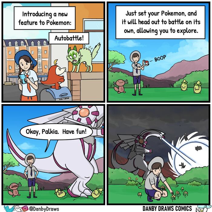 Funny Surprising End Of A Comic About pokemon