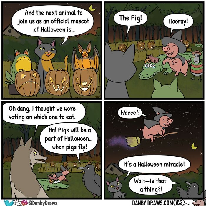 Unexpected Comic End About Halloween