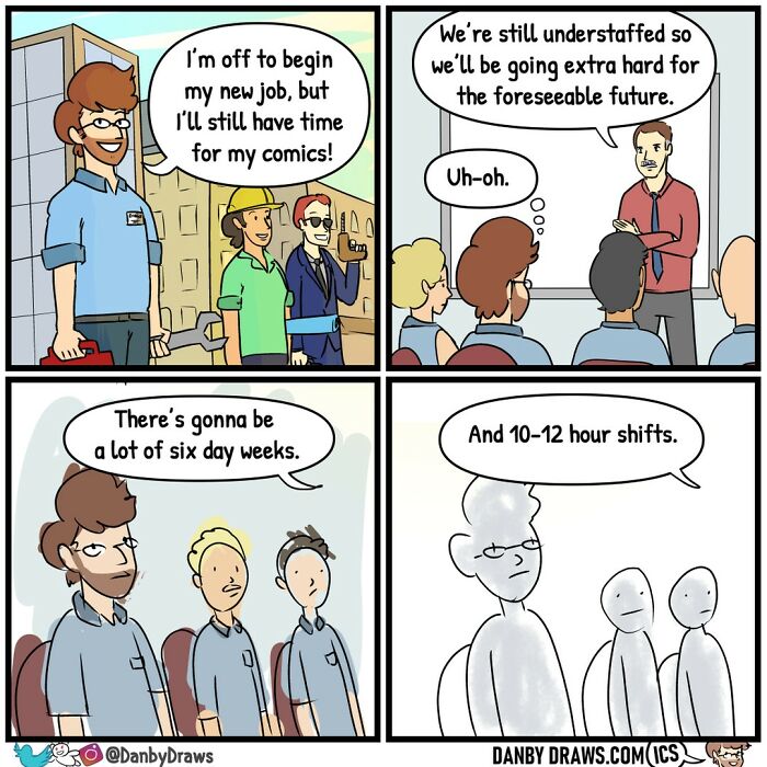 Unexpected Comic End About jobs