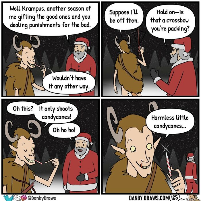 Unexpected Comic End About christmas