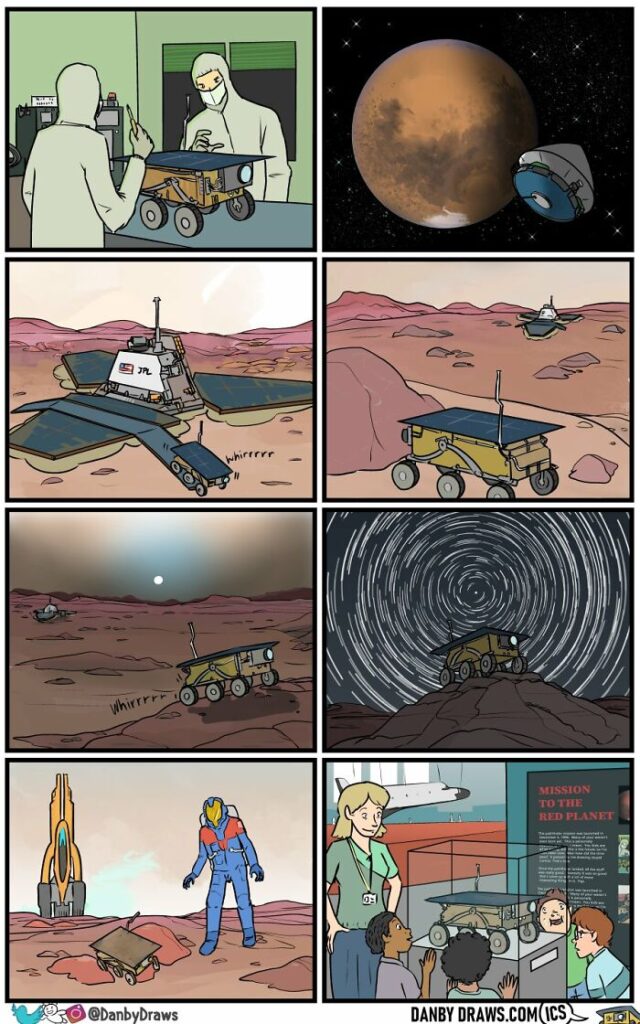 Unexpected Comic End About Space