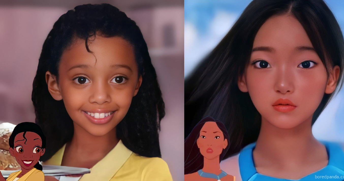13 Popular Disney Princesses As Kids In Reality