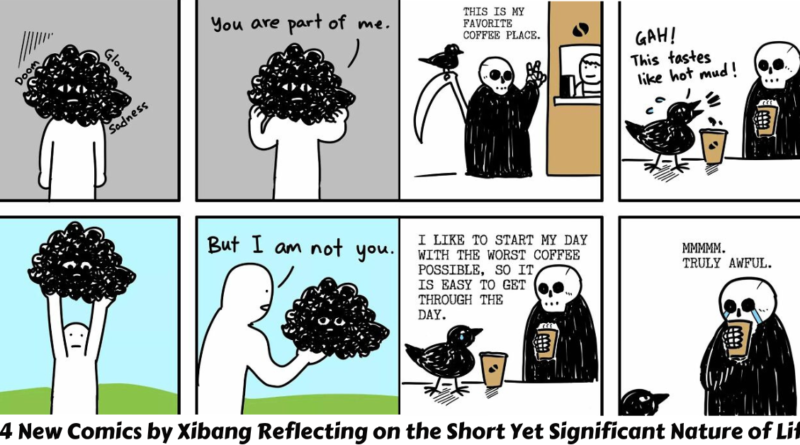 24 New Comics by Xibang Reflecting on the Short Yet Significant Nature of Life