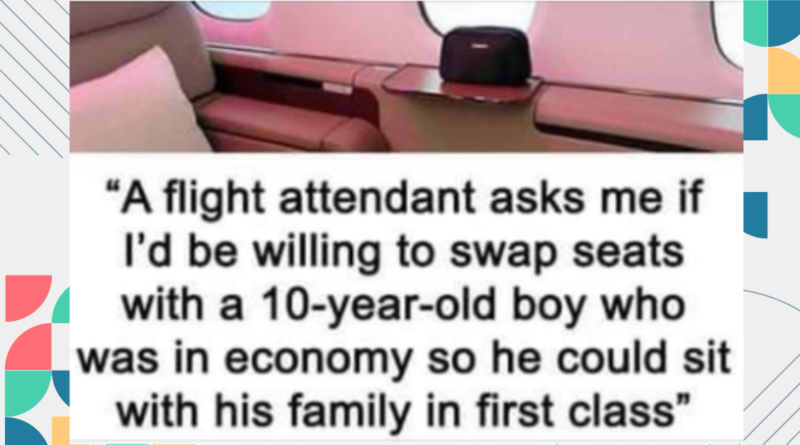 A Woman’s Dilemma: Should She Give Up Her First-Class Seat?