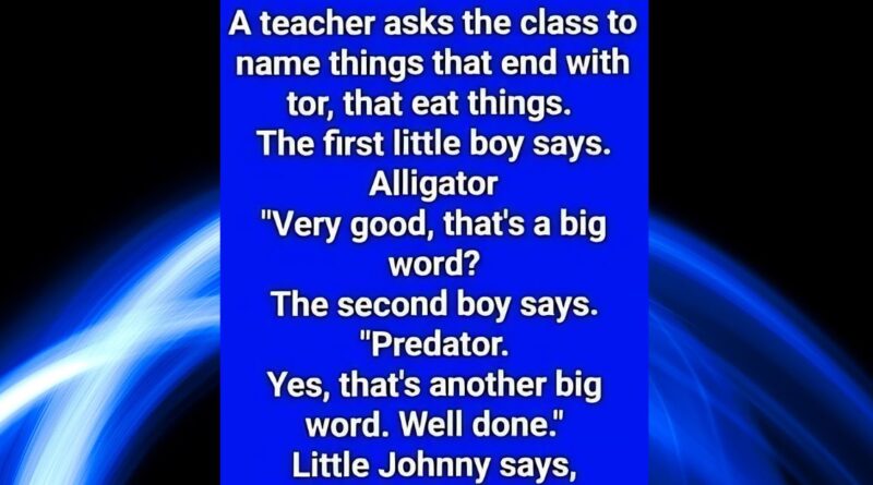 Funny Moments In The Classroom