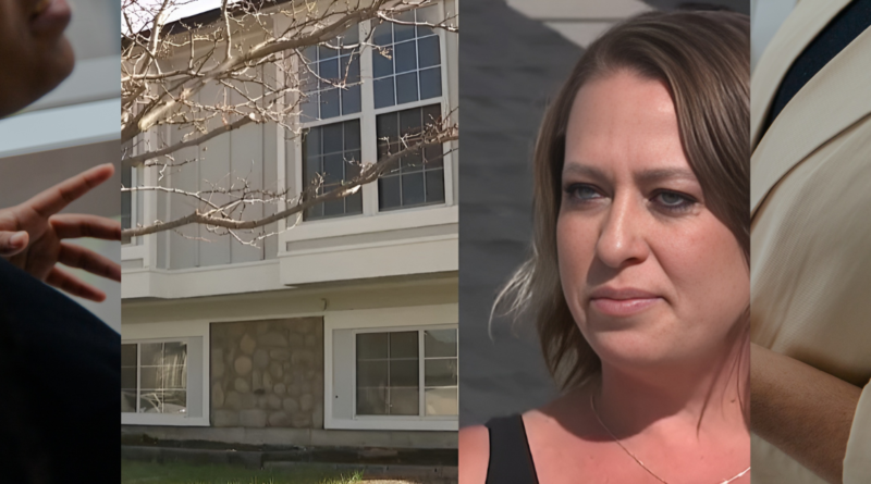 Terrifying moments for a mother and her two children