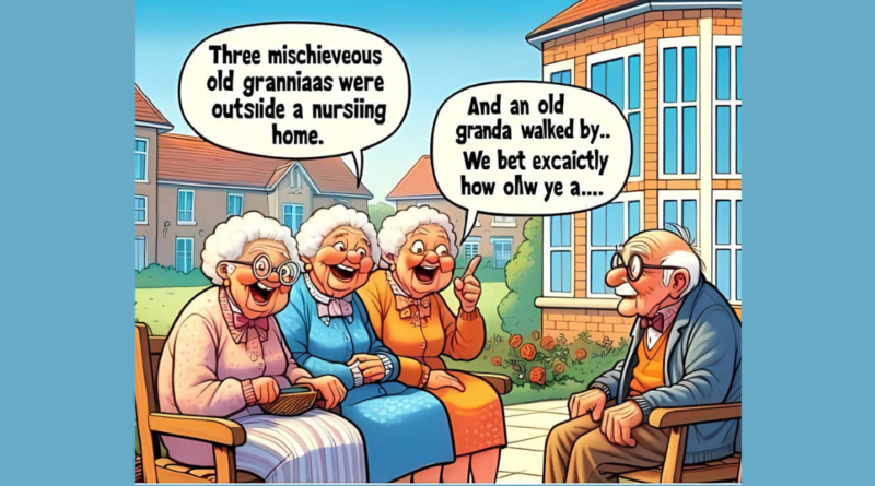 Three mischievous old