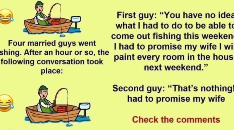 Four Married Guys On A Fishing Trip