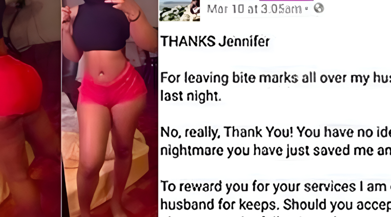 Wife Discovers Husband’s Mistress And Sends Her A Hilarious Thank You Letter