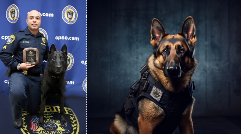 A Heartfelt Farewell to a Hero: Honoring CP109 K9 King