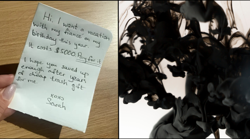 Our Granddaughter Sent Us a Note with Disgusting Text Demanding $5000 — So We Decided to Teach Her a Lesson