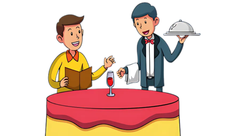 Three men were discussing at a bar