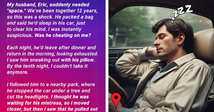 For 10 Days, My Husband Claimed to Be Sleeping in His Car — I Thought He Was Cheating, but the Reality Was Crazier