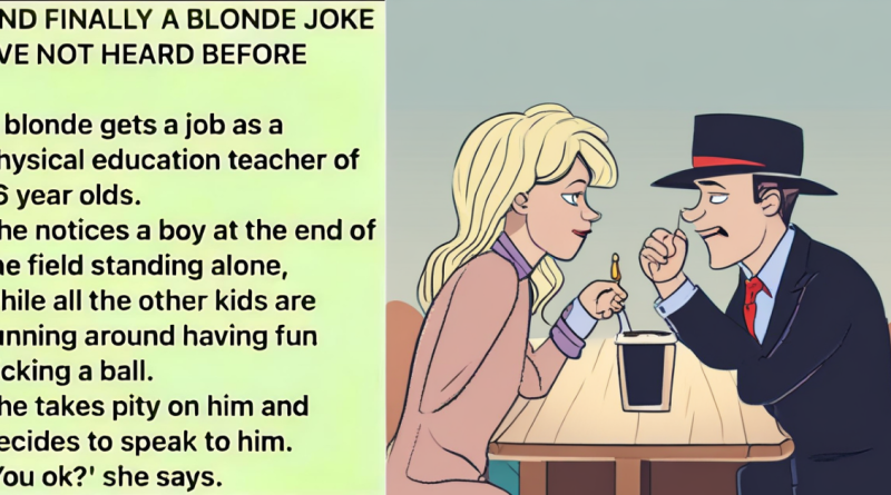 Hilarious Blonde Joke I’ve Not Heard Before