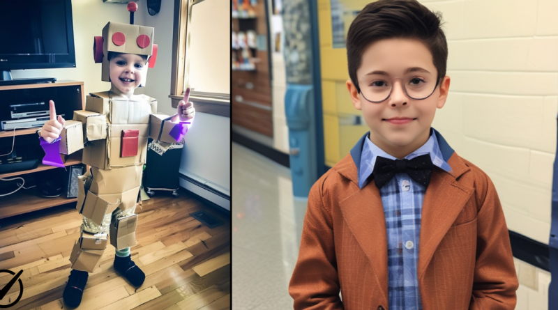 Kids Mock Needy Classmate for Cheap Halloween Costume until Principal Shows up Wearing the Same