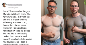 Man Notices His Newborn’s Skin Is Too Dark, Gets a DNA Test behind His Wife’s Back