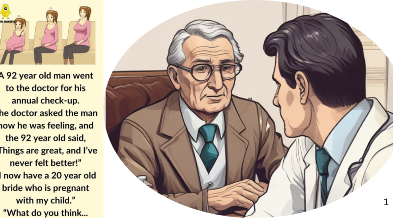 The Older Man Boasts To The Doctor