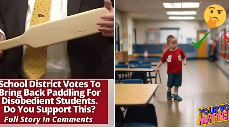 Video Shows Elementary School Principal Aggressively Paddling 6-Year-Old Student