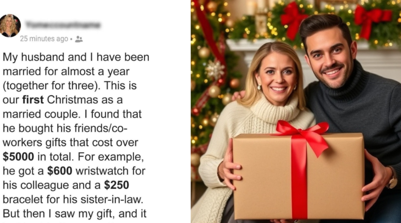 Husband Pays over $5K for Friends’ & Co-workers’ Christmas Presents, Wife Is ‘Shocked’ Seeing the Price of Her Gift