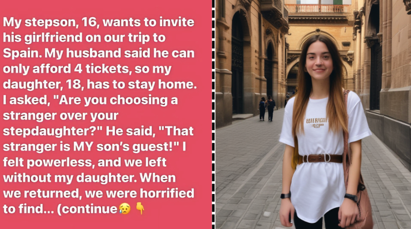 My stepson, 16, wants to invite his girlfriend on our trip to Spain..