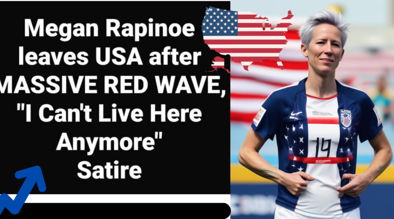 TRUE: Megan Rapinoe To Leave America Soon