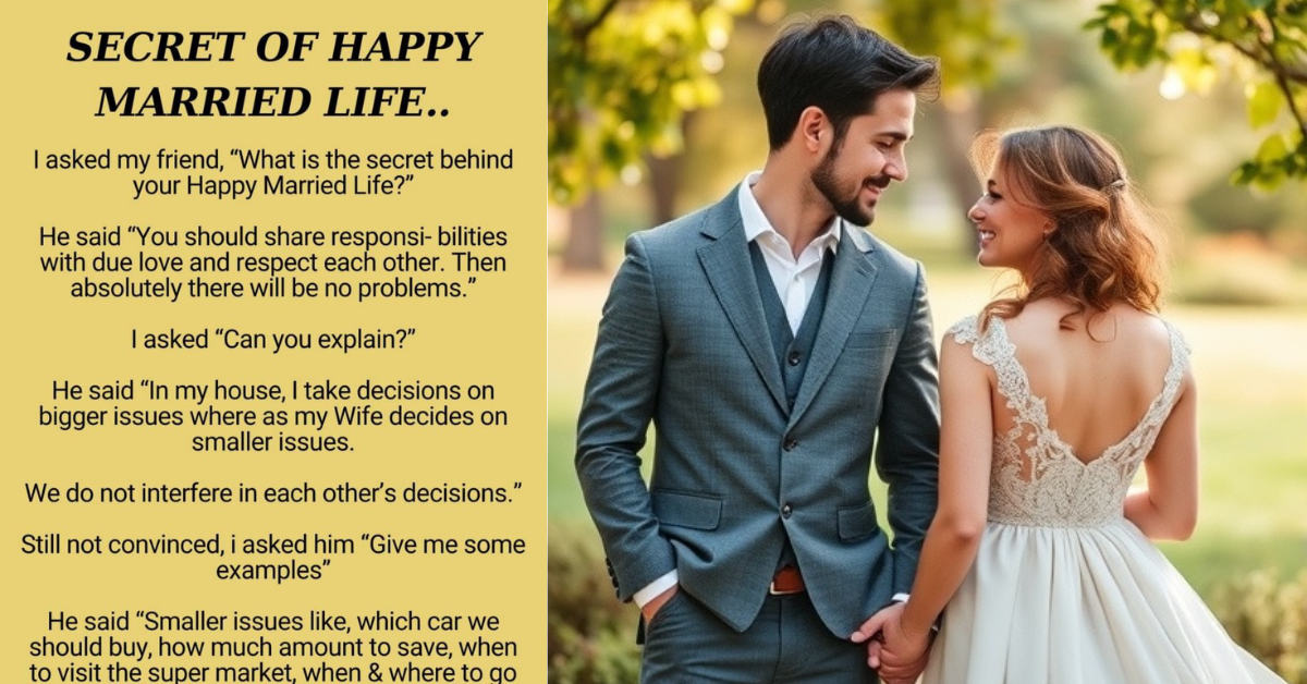 The Secret to a Happy Marriage Troublism