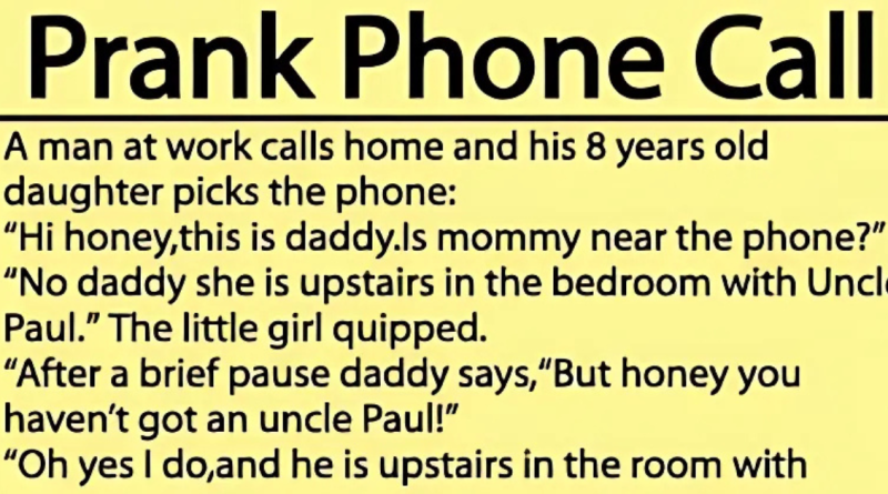 Prank Phone Call- Hilarious
