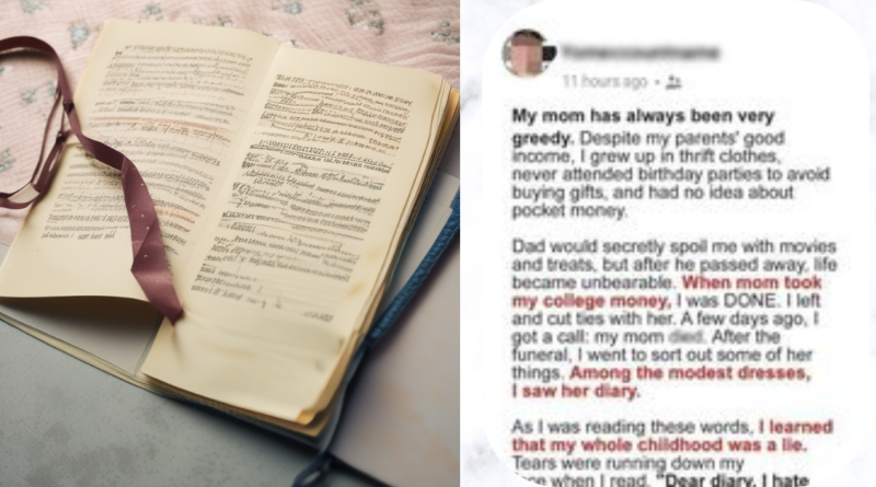 I Found My Late Mother’s Diary and It Made Me Regret My Whole Life