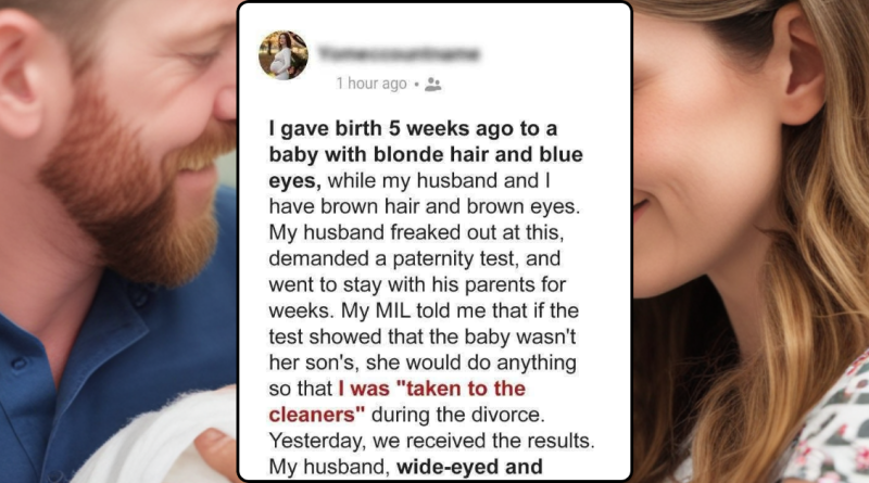My Husband Requested a Paternity Test After I Gave Birth