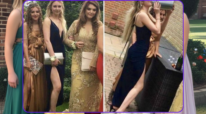 Five Girls Pose For Prom Photo Later It Goes Viral Due To Little Hidden Detail