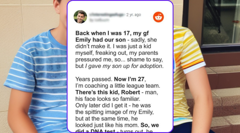 Teen Boy Puts His Newborn Son up for Adoption, Years Later He Accidentally Meets Him