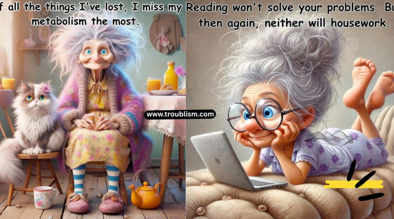 15+ Whimsical Illustrations of Seniors That’ll Tickle Your Funny Bone