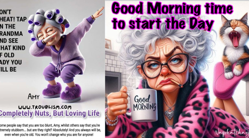 Senior woman shares 20 hilarious moments of aging