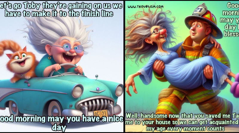 20 Hilarious Cartoons That Capture the Life of an Old Lady