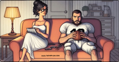 A newlywed couple had just settled into their first home.