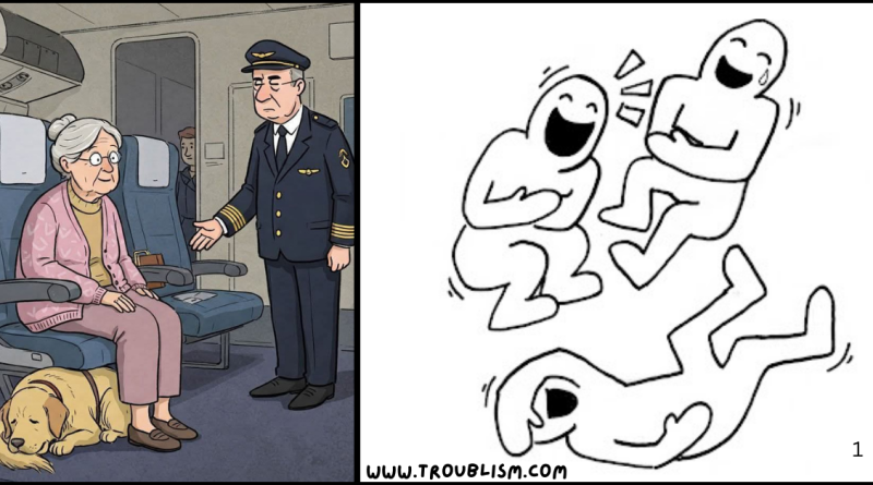 A woman was flying from Melbourne to Brisbane