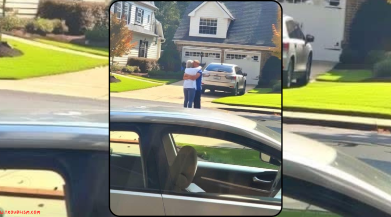 I planned to surprise my husband at work