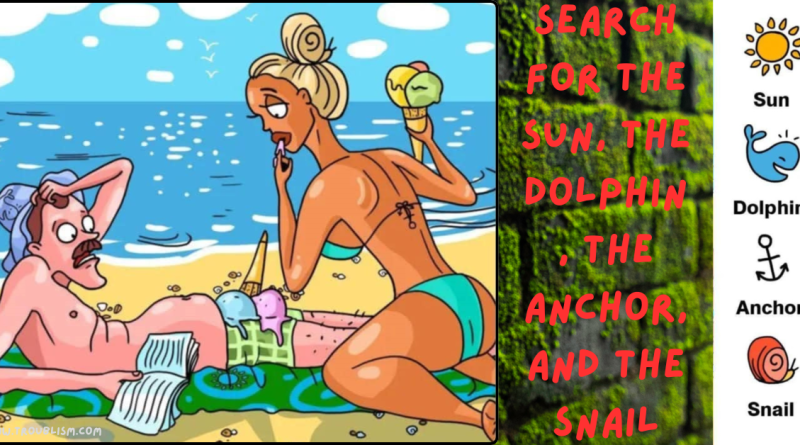Search for the Sun, the Dolphin, the Anchor,and the Snail