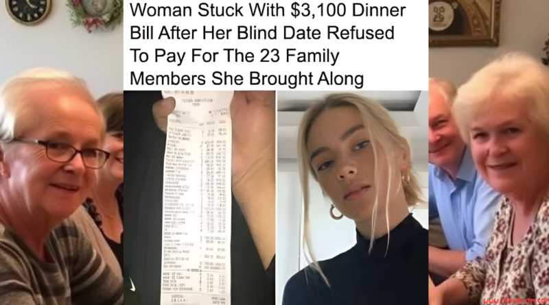 Woman Brings 23 Relatives to Blind Date Dinner to Gauge Her Date’s Generosity