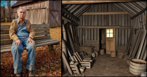 Before the barn revealed the truth my grandfather had tucked out of sight…