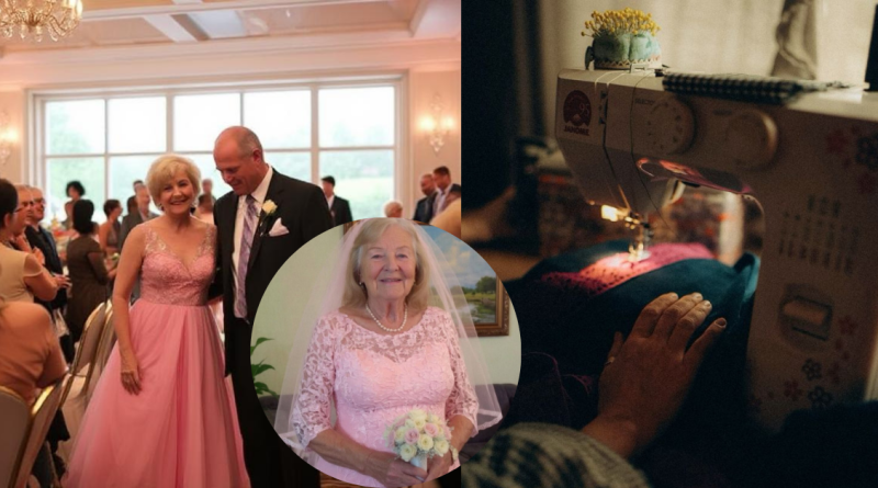 DIL mocked my pink wedding dress son powerfully defended me.