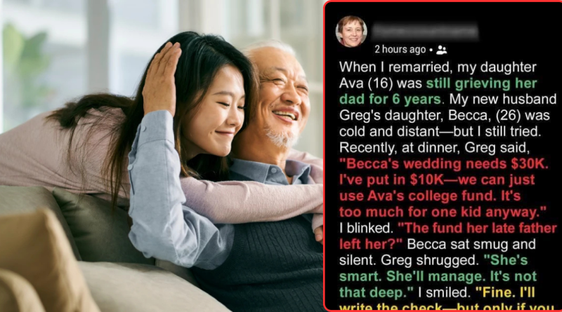 He Demanded My Daughter’s Fund — I Refused