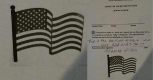 Patriotism is found in the freedom to choose, not in forced tradition