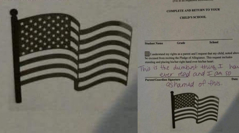 Patriotism is found in the freedom to choose, not in forced tradition