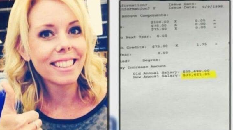 Public School Teacher Posted Her Salary Online