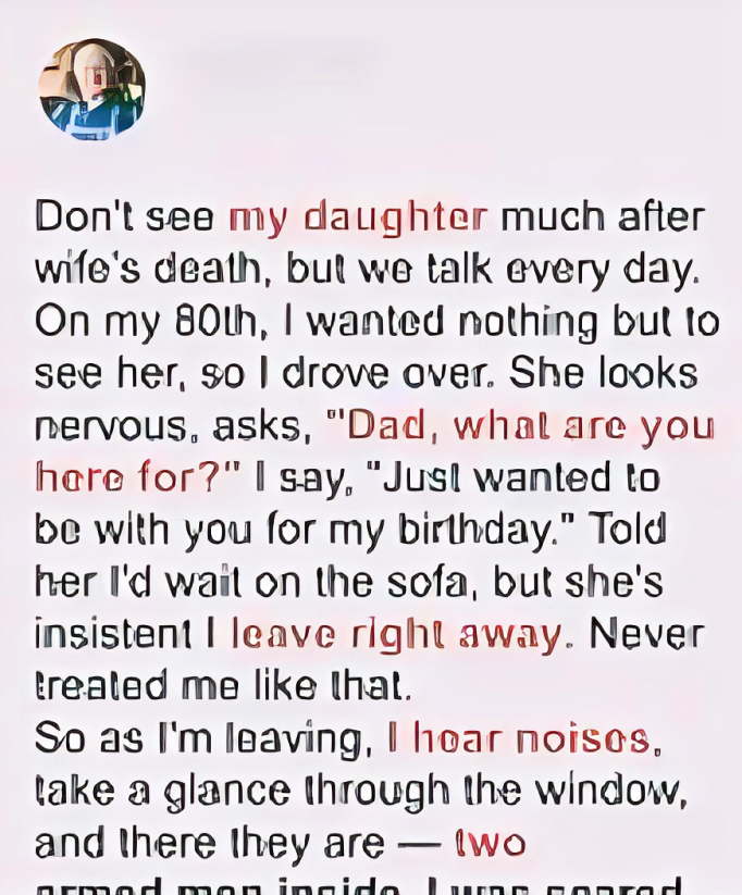 The Unexpected Birthday Surprise ?