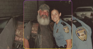 After 31 years, he found his daughter right as she was arresting him.