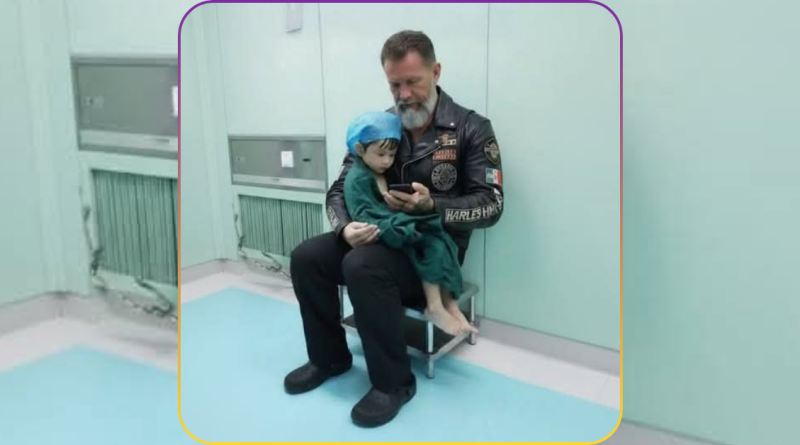 The Motorcyclist Who Turned Out to Be Her Guardian